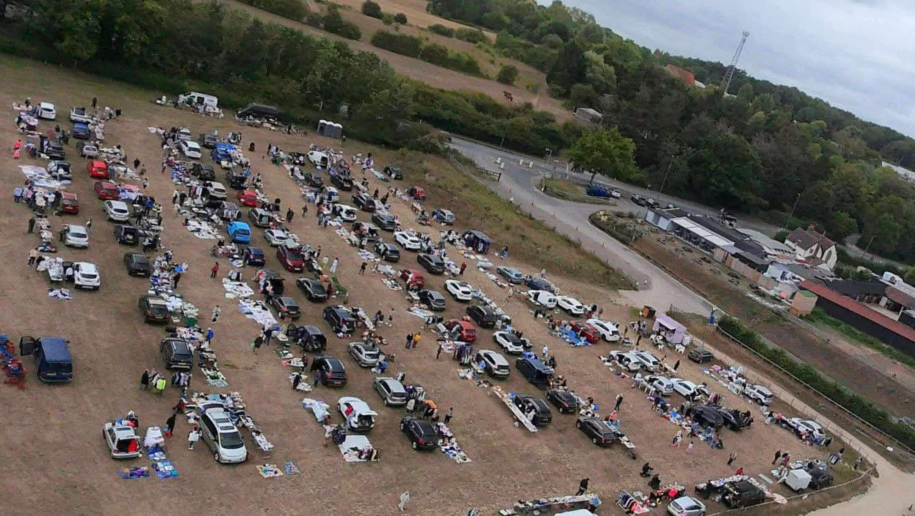 Boot Sale Atmosphere